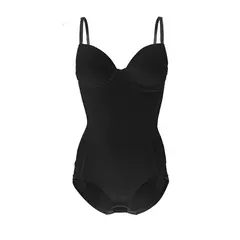 Imagem do Body feminino sem costura, shapewear corporal, cintura trainer