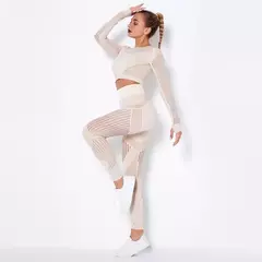 Imagem do Conjunto de yoga esporte outfits feminino