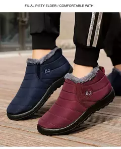 Botas de Neve de Pelúcia Feminina na internet