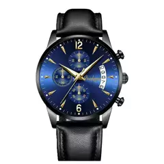 POEDAGAR-Relógio esportivo de quartzo luminoso impermeável masculino com data, - Smartshopstores Boutique