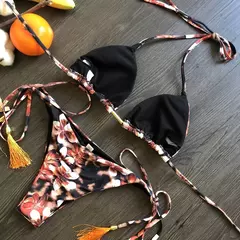 Maiô brasileiro de 2 peças para mulheres, biquínis sexy, biquíni push up, ma na internet