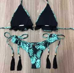 Imagem do Conjunto sexy de biquíni estampado em pôa