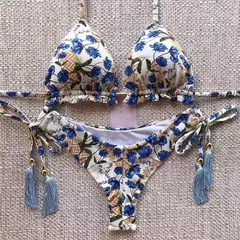 Maiô brasileiro de 2 peças para mulheres, biquínis sexy, biquíni push up, ma - comprar online