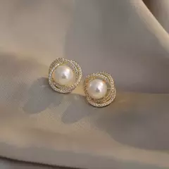 Brincos de pérolas acessório de luxo - comprar online
