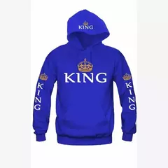 Moletom com Capuz QUEEN & KING - loja online