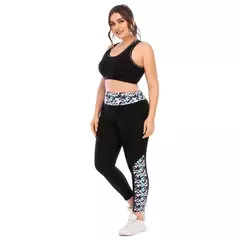 Terno de ioga para mulheres, roupas esportivas, plus size na internet