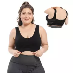Sutiã sem costura, acolchoado, Plus Size - loja online