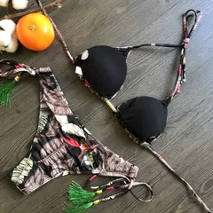 Maiô brasileiro de 2 peças para mulheres, biquínis sexy, biquíni push up, ma na internet