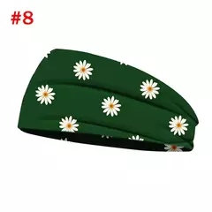Imagem do Bandana de ioga com estampa floral para mulheres, bandana vintage para meninas,