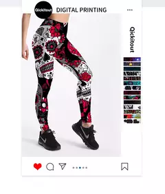 Qickitout 12% elastano moda dos desenhos animados - loja online