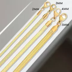 Moda quente unissex cobra corrente feminina colar gargantilha de aço inoxidáve - Smartshopstores Boutique