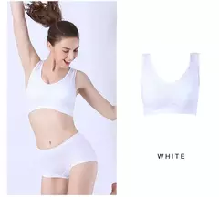 Sutiãs sem costura, algodão respirável, almofadada, Plus Size 5XL-6XL