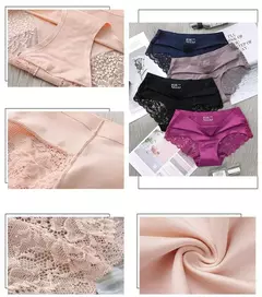 Conjuntos de Calcinhas, Roupa Interior Sem Costura na internet