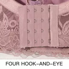 Imagem do Sutiã de Renda Ajustável, Plus Size, B, C, D, Tamanho Grande
