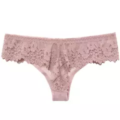 Imagem do Lingerie sexy de renda tentação calcinha de cintura baixa