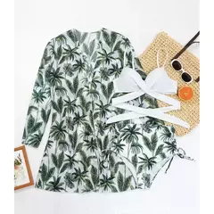 Conjunto de biquíni sexy de três peças na internet