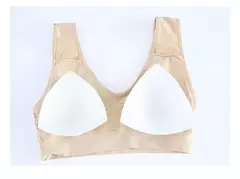Imagem do Sutiãs sem costura, algodão respirável, almofadada, Plus Size 5XL-6XL