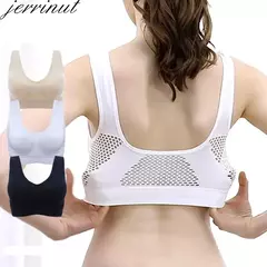 Sutiãs sem costura, algodão respirável, almofadada, Plus Size 5XL-6XL - Smartshopstores Boutique