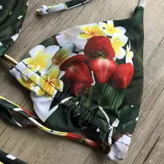 Conjunto sexy de biquíni estampado em pôa - Smartshopstores Boutique