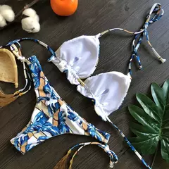 Maiô brasileiro de 2 peças para mulheres, biquínis sexy, biquíni push up, ma - comprar online