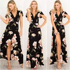 Imagem do Vestido com decote em v