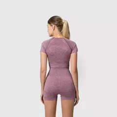 Conjunto de roupas femininas para prática esportiva, kit sem costura para ioga na internet