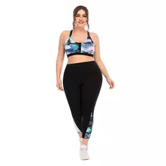 Terno de ioga para mulheres, roupas esportivas, plus size na internet