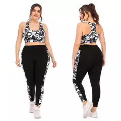 Imagem do Terno de ioga para mulheres, roupas esportivas, plus size