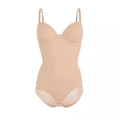 Imagem do Body feminino sem costura, shapewear corporal, cintura trainer