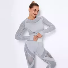 Imagem do Conjunto de yoga esporte outfits feminino