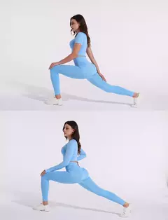 2/3/5 pçs sem costura feminino conjunto de yoga treino roupas esportivas - loja online