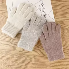 Luvas Unissex, grossas, tricotadas, de lã, ciclismo - Smartshopstores Boutique