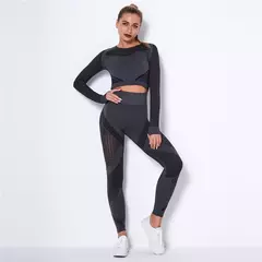 Conjunto de yoga esporte outfits feminino na internet