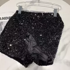 Shorts feminino lantejoulas brilhantes TAMANHO S-XL - comprar online