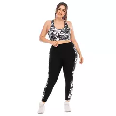 Imagem do Terno de ioga para mulheres, roupas esportivas, plus size