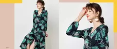 Vestido estampado floral feminino, vestido sexy com gola V, babado - comprar online
