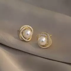 Brincos de pérolas acessório de luxo - comprar online