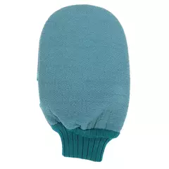 Spa esfoliador de dois lados luva de banho limpeza do corpo