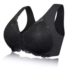 Sutiãs de renda, sem costura, fechamento frontal, Plus Size - Smartshopstores Boutique