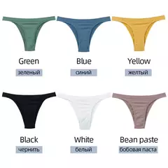 Imagem do Tangas G-String sem costura, roupa interior confortável
