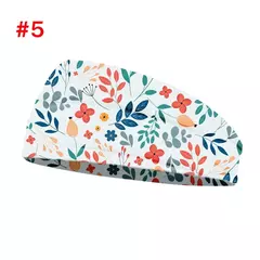 Bandana de ioga com estampa floral para mulheres, bandana vintage para meninas, - comprar online