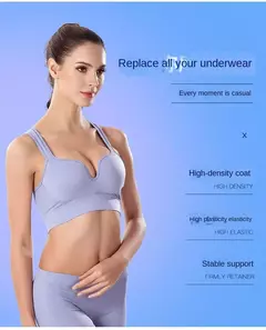 Sutiã sem costura, acolchoado, Plus Size