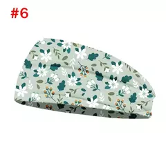 Bandana de ioga com estampa floral para mulheres, bandana vintage para meninas, na internet