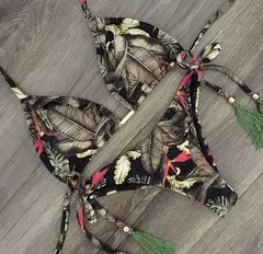 Imagem do Maiô brasileiro de 2 peças para mulheres, biquínis sexy, biquíni push up, ma