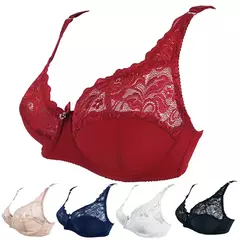 Sutiã fino de renda, tamanho grande, plus size - comprar online