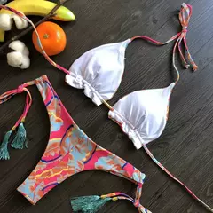 Maiô brasileiro de 2 peças para mulheres, biquínis sexy, biquíni push up, ma - loja online