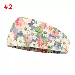 Bandana de ioga com estampa floral para mulheres, bandana vintage para meninas, - loja online