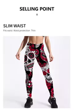 Qickitout 12% elastano moda dos desenhos sorvetes animados deus cavalo crânios