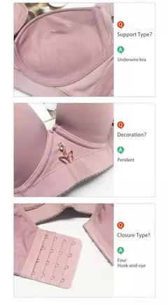 Fallsweet sutiã plus size lingerie sexy copo grosso sutiãs para mulheres sóli