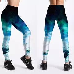 Qickitout 12% elastano moda dos desenhos sorvetes animados deus cavalo crânios